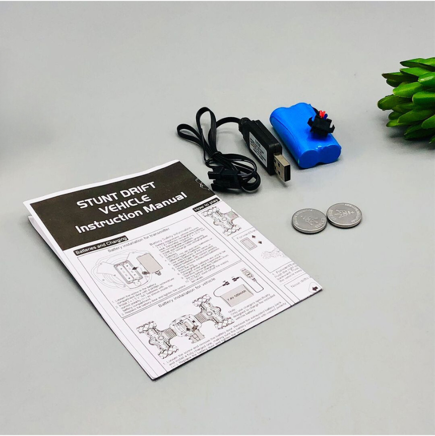 Carro Acrobático gusano + 2 controles