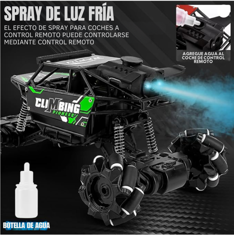 Todo Terreno 4x4 Acrobático + Control Remoto