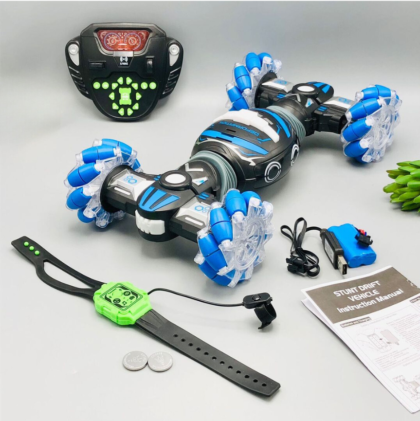 Carro Acrobático gusano + 2 controles