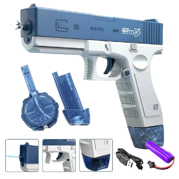 Pistola Electrica de Agua - Modelo Glock