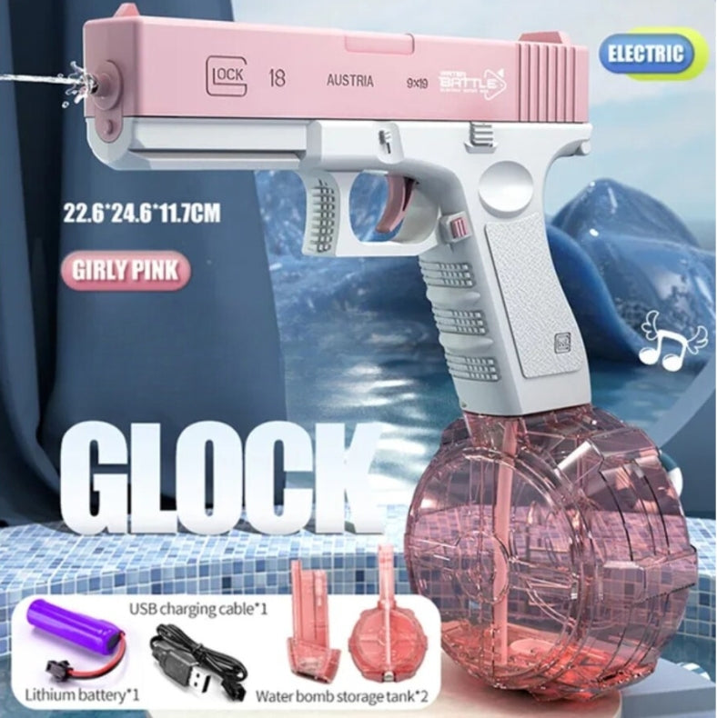 Pistola Electrica de Agua - Modelo Glock
