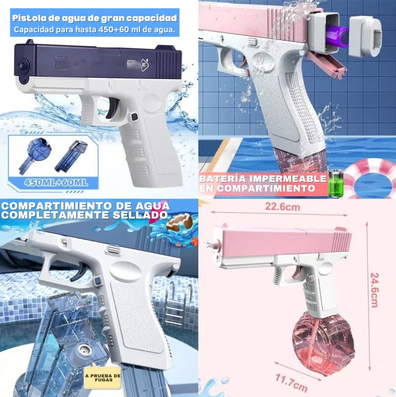 Pistola Electrica de Agua - Modelo Glock
