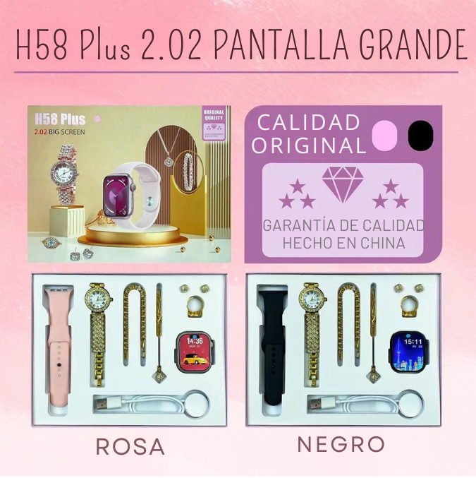 Set "Amor de Madre" 💖 2 Relojes + Joyas