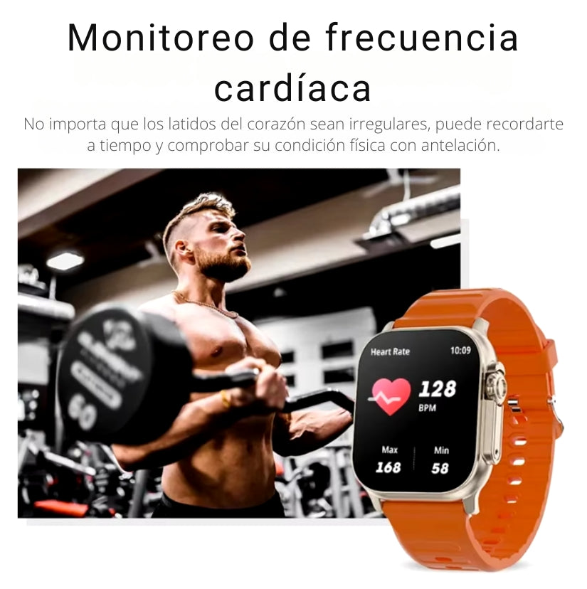 SmartWatch HK9 Ultra2 + 2 Correas ChatGPT®