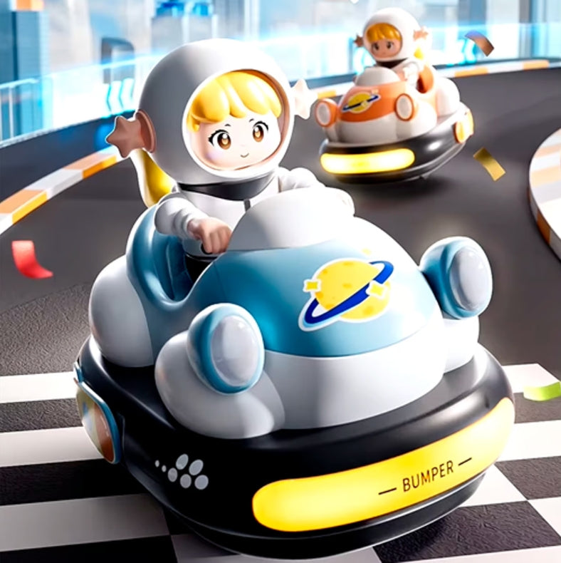 Duo Carros Chocones Locos + Control Remoto