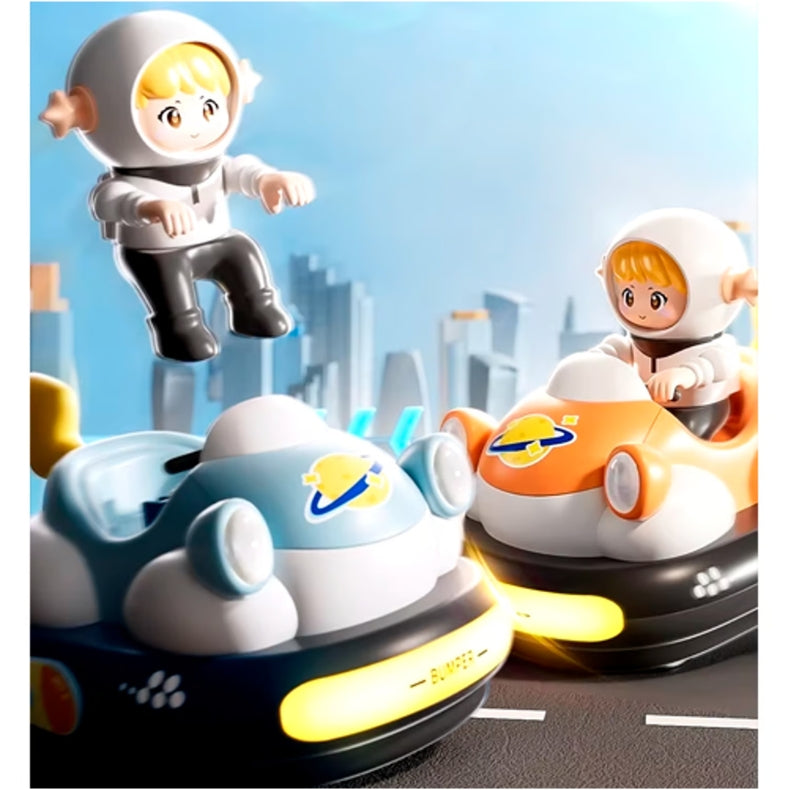 Duo Carros Chocones Locos + Control Remoto