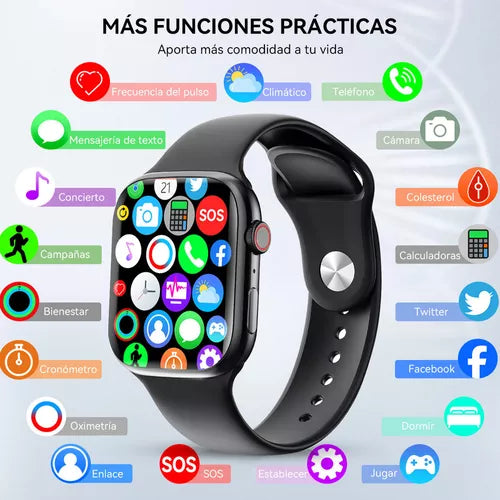 Correa de Nylon + iWatch Pro Mx GL V2.3