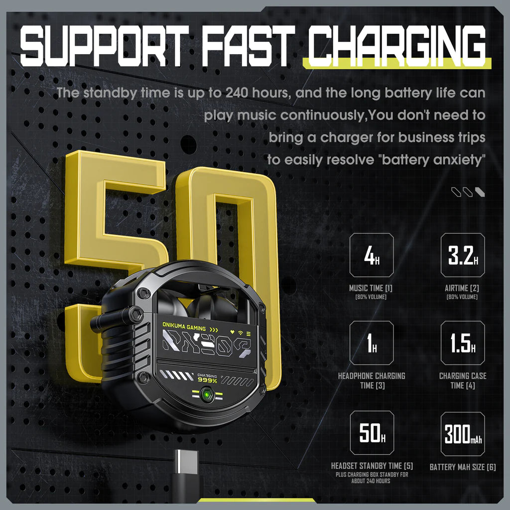 Audifonos Metalicos T309 ONIKUMA