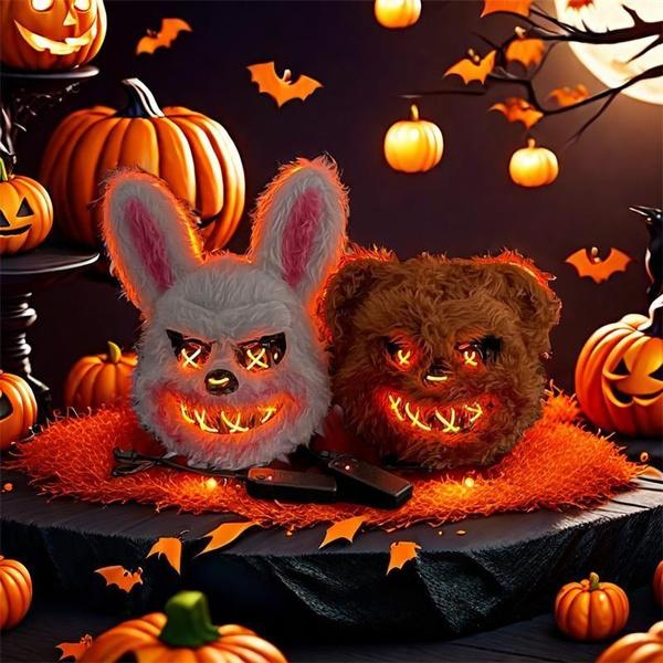 Mascara de Conejo y Oso diabólico