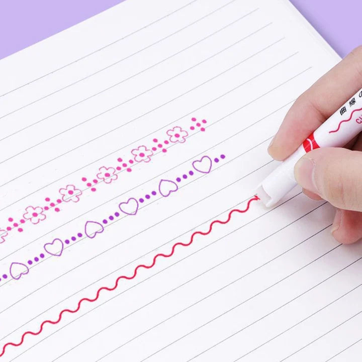 Marcadores Mágicos Pack x8 Doble punta marca SINMIO®