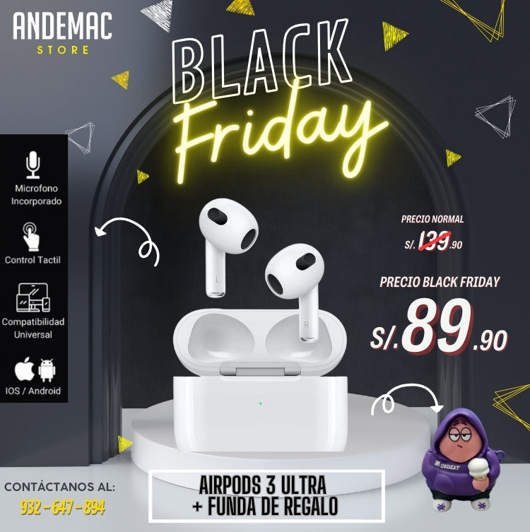 AirPods 3 + Funda Animada 🎁