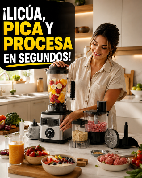 ¡Super Licuadora 8 en 1 RAF!