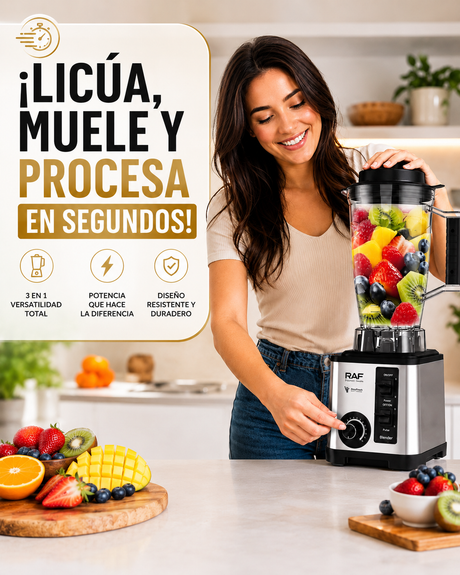 Licuadora 3 en 1 RAF