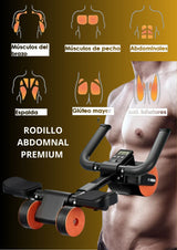 RODILLO ABDOMINAL DELUXE PRO 2024