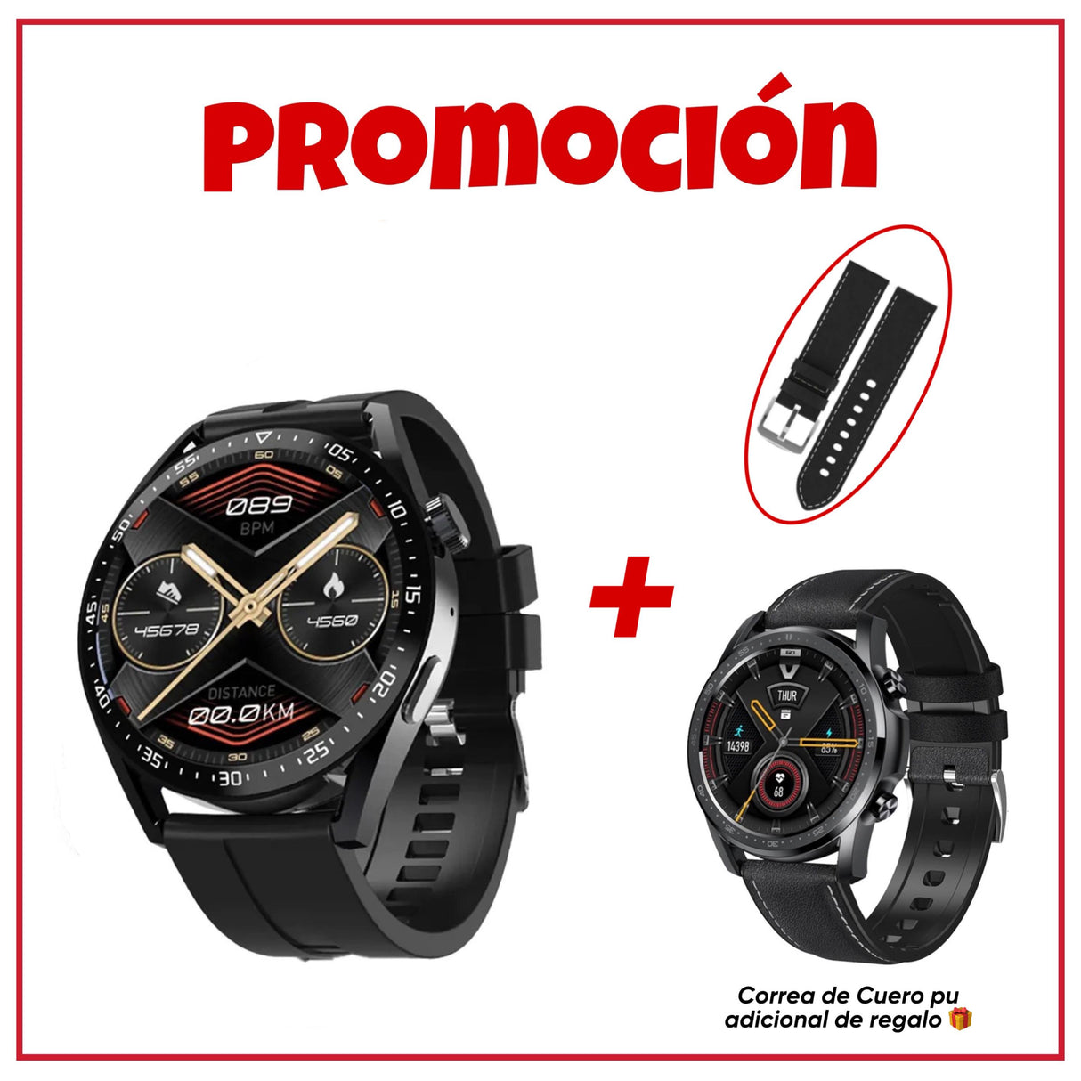 iWatch AMAX 3 PRO + 2 CORREAS 🎁