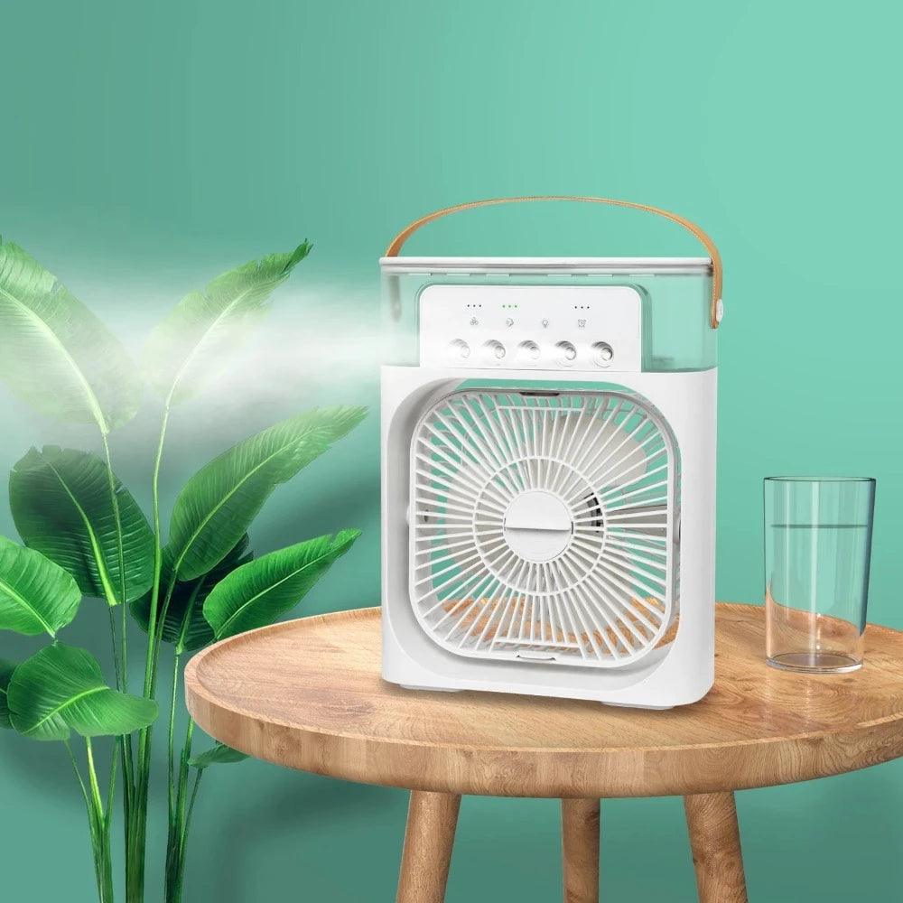 SUPER COOLER 3 en 1 ❄️ Ventilador, humidificador y aromatizante modelo 2025.