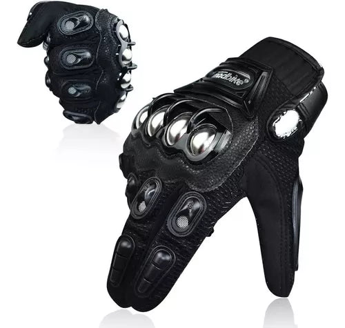 SUPER COMBO MOTERO DE GUANTES MADMOTOR + BARRAS NEON FOSFORESCENTES DE REGALO 🎁